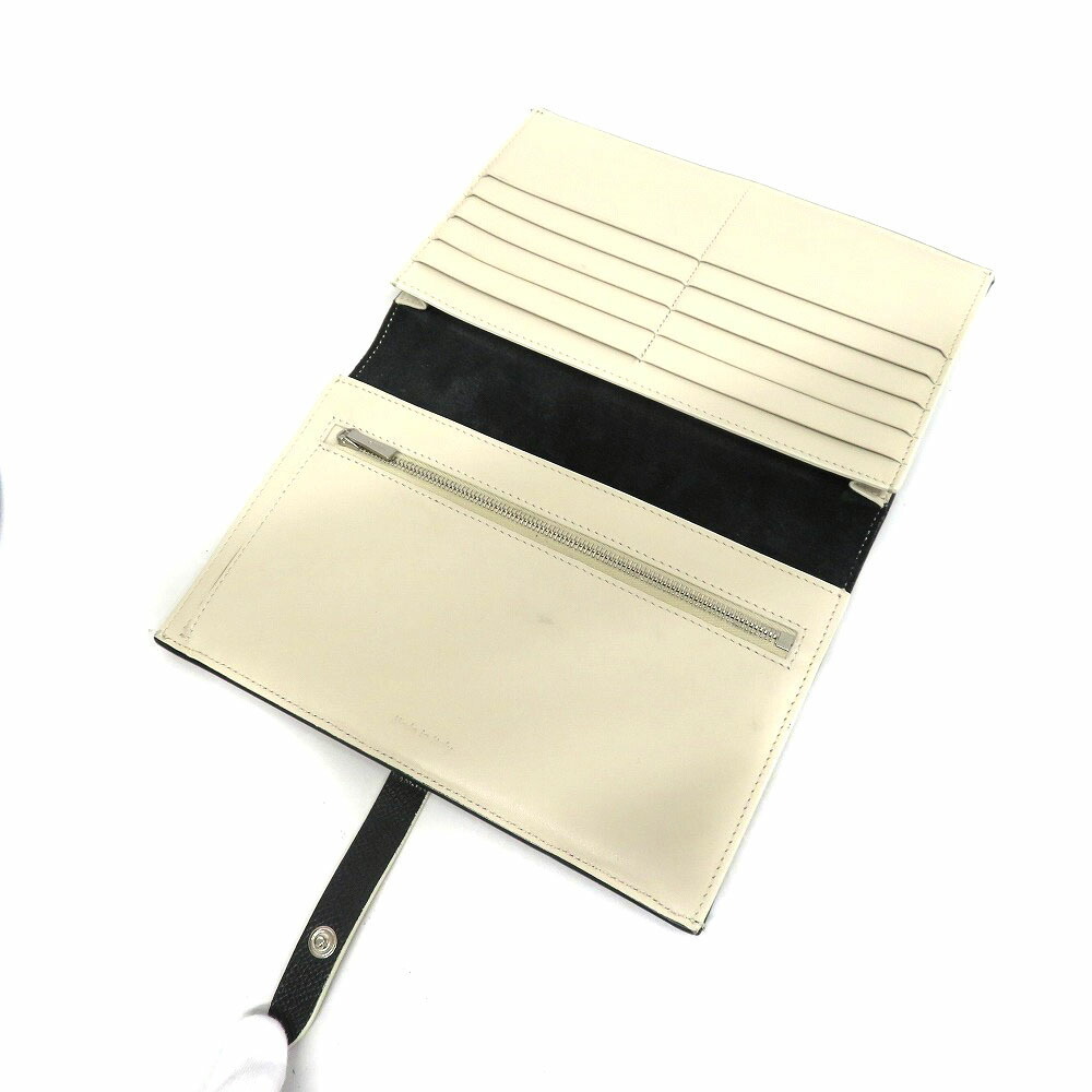 Celine Long Function Strap Black Multi Wallet Lea… - image 7